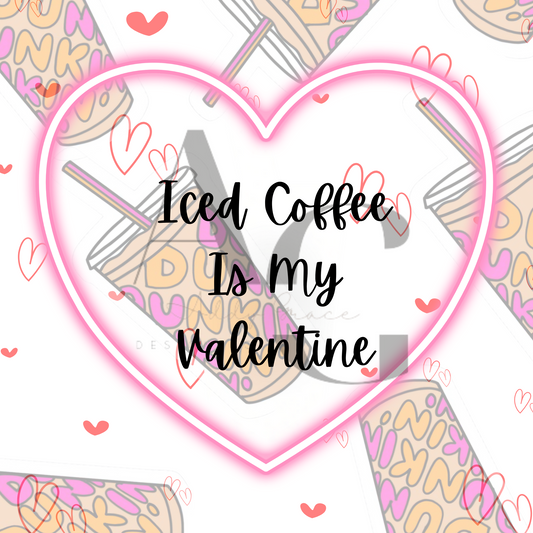 Iced Coffee Valentine